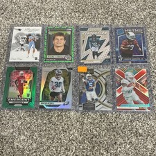 2022-2025 FOOTBALL LOT OF 8 DRAKE MAYE AND MORE GREAT FOR NEW COLLECTION