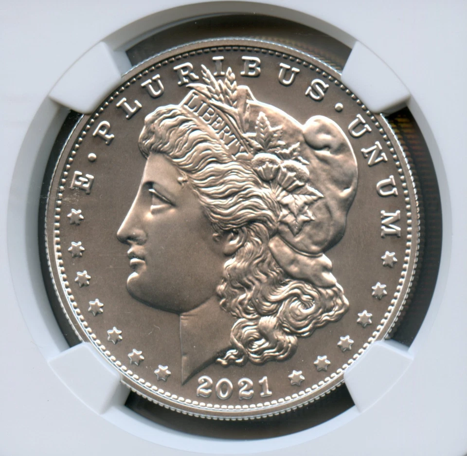 2021 S Morgan Silver Dollar NGC MS 69 - Image 3 of 4