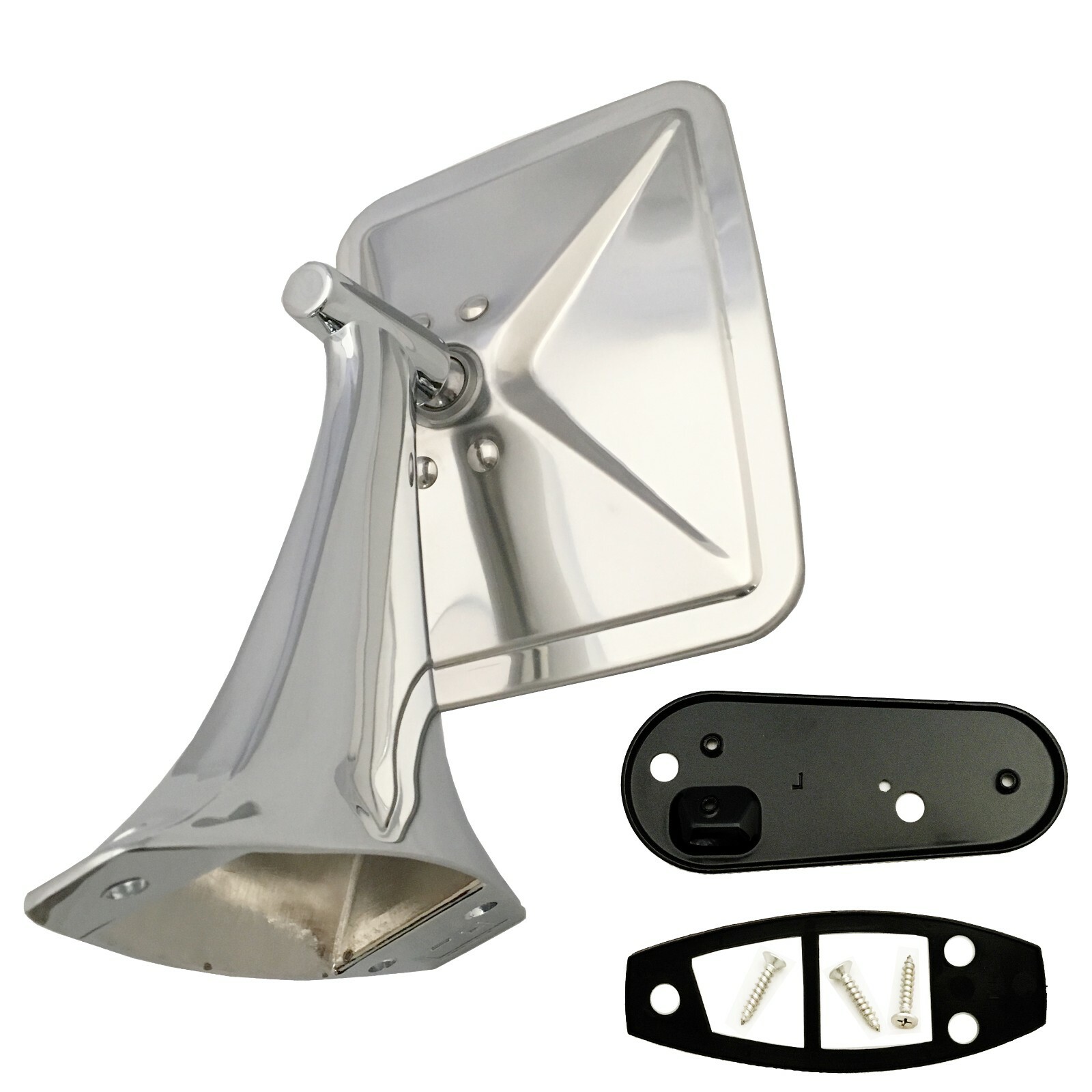 1970 1971 1972 Chevy Pickup Truck Door Mirror Assembly Chrome Right