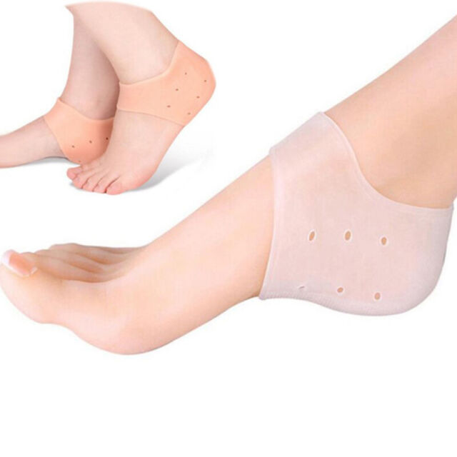 Silicone Gel Feet Protectors Heel Foot Skin Pain Relief Sleeve Cushion Pad C;k Silicone Gel Feet Protectors Heel Foot Skin Pain Relief Sleeve Cushion Pad C;k