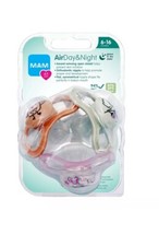 Air Night  Day Baby Pacifier, 6-16 Months for Sensitive Skin, Glows in The Dark