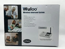 Wuloo Intercoms Wireless for Home 1 Mile Range 22 Channel 100 Digital Code