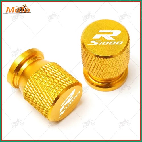 CNC para BMW S1000RR S1000R S1000RR 2 piezas Válvula de neumático Puerto de aire Vástago Cubierta Tapón Enchufe - Imagen 9 de 25