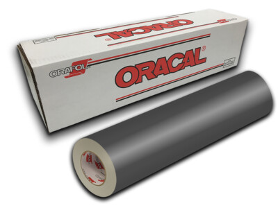 12'' X 10yd - Dark Grey Oracal 651 Craft & Hobby Cutting Vinyl Roll