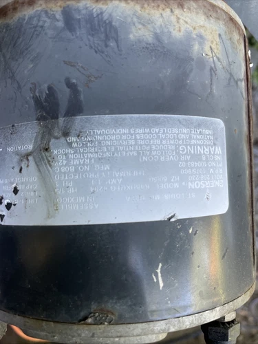 Emerson K48HXGCK-4210 Fan Motor Lennox 100483-02 4b=34