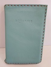 Zodiac Aquarius Journal Turquoise Seafoam Green Notepad Diary