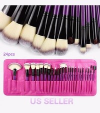 Brushes Powder Foundation Set Soft Eyeshadow Pro 24 Pcs Make Up Makeup Tool