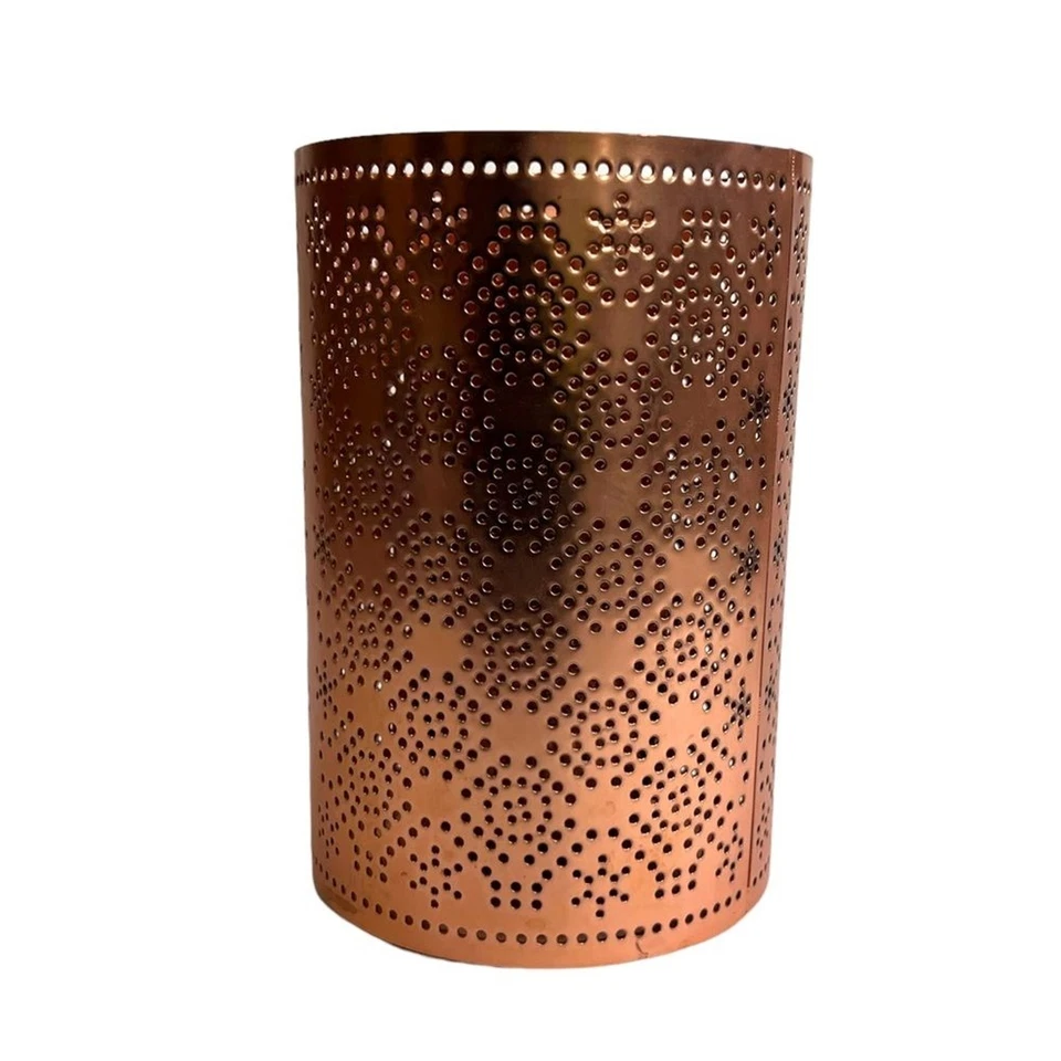 Медный рождественский светильник подсвечник Bath and Body Works Hurricane Winter - Изображение 2 из 4