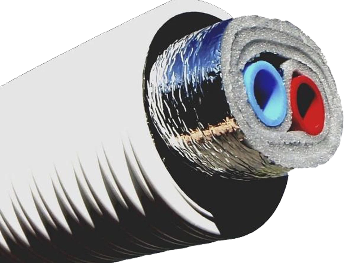 1Inch Insulated PEX Pipe O2 Barrier Outdoor Boiler Brand, 59 OFF