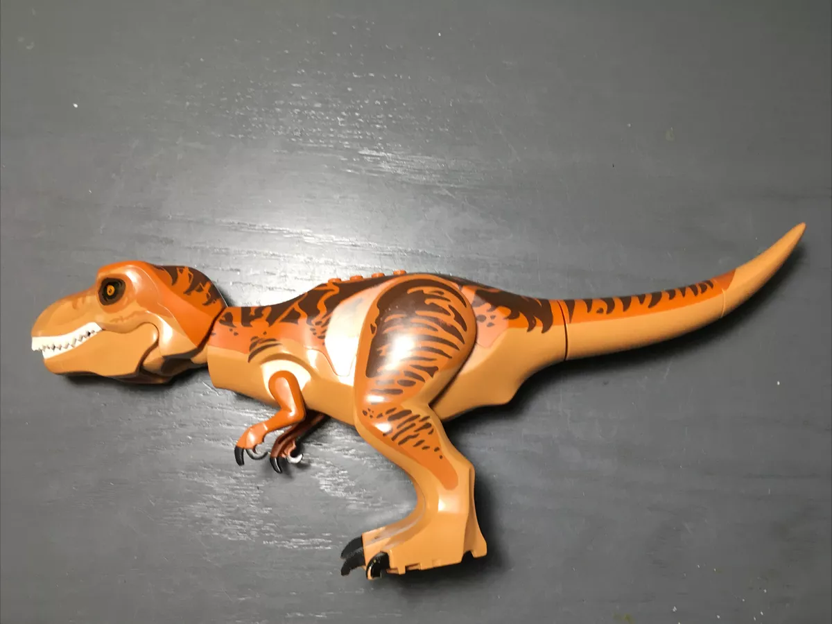 LEGO 75918 Jurassic World Dino T Rex Dark Orange Brown Mini Figure