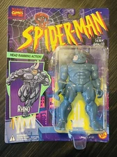 1994 Toy Biz Marvel Spider-Man Rhino w/Ramming Head Action #47127