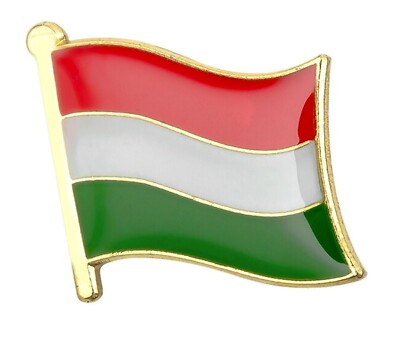 UNGARN Ungarische Metall Flagge Anstecknadel Abzeichen