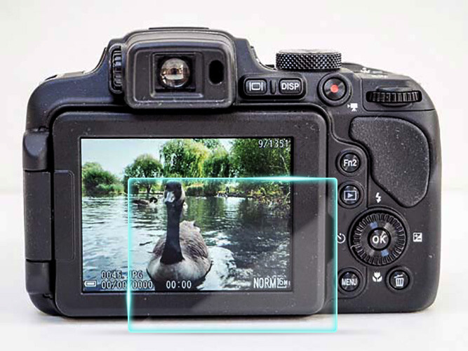 4ProTec 2 Stück Displayschutzfolie Für Nikon Coolpix B700 - Kristallklar, Hartbeschichtet (3H), Kratzfest