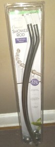 Bath Bliss Curved Shower Rod 72 Inches