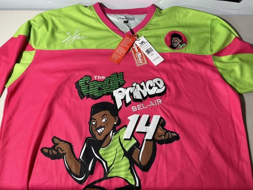 NWT Headgear Classics Fresh Prince Of Bel-Air Will Smith Adult 5XL Hockey Jersey - Bild 1 von 16