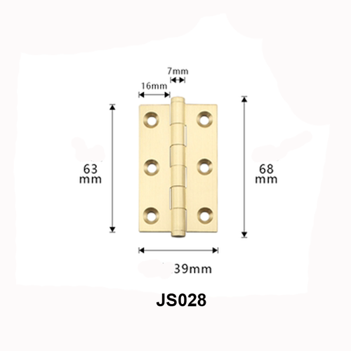 Butterfly Shaped Copper Hinges Fold Hinge Door Gate Cabinet Cupboard Multi Size - Picture 6 of 16