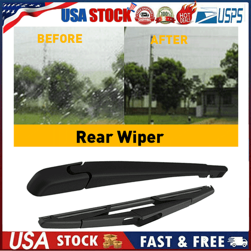 Rear Blade Wiper and Arm for Dodge Grand Caravan 2008-2010 Chrysler Town&Country - Picture 14 of 16