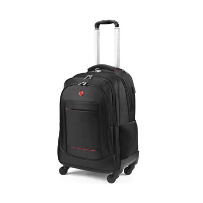 StarCloud 4-Wheel Rolling Backpack (23x14.8x9.5 in): 18.4-Inch Wheeled  Travel... | eBay