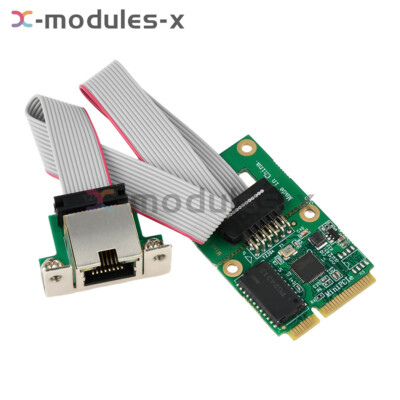 M.2 Key A+E/PCI-E 2.5G Gigabit Ethernet Network Lan Card 1000Mbps RTL8125BG Chip