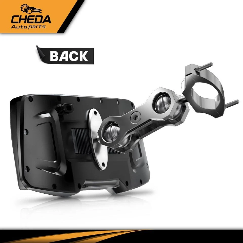 6.86" Motorcycles GPS Screen w/ Wireless CarPlay/Android Auto & Cameras & TPMS - Image 4 of 4