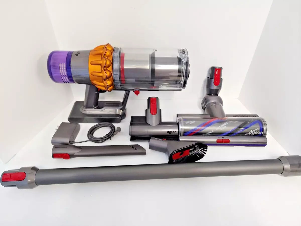 Dyson V15 Detect Cordless Stick Vacuum Cleaner Gray eBay