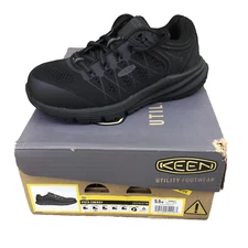 Keen Utility Vista Energy Women Size 5.5w Black Composite Toe Safety Work Shoes
