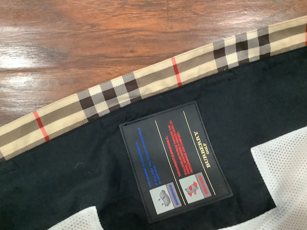 BURBERRY GOLF チェック柄ジャケット M Burberry Golf Jacket - Etsy