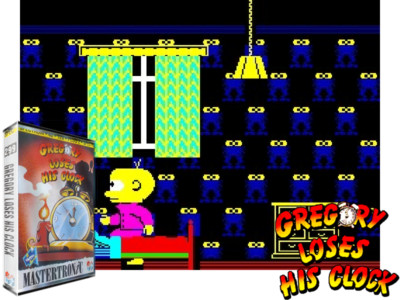 Sinclair ZX Spectrum 48K Spiel - GREGORY VERLIERT SEINE UHR - Mastertronic - getestet