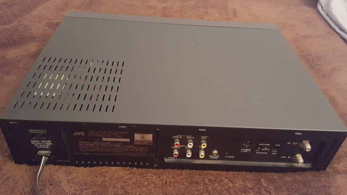 JVC HR-S7000U VHS SVHS VCR Recorder with remote | eBay JVC HR-S7000U VHS SVHS VCR Recorder with remote | eBay