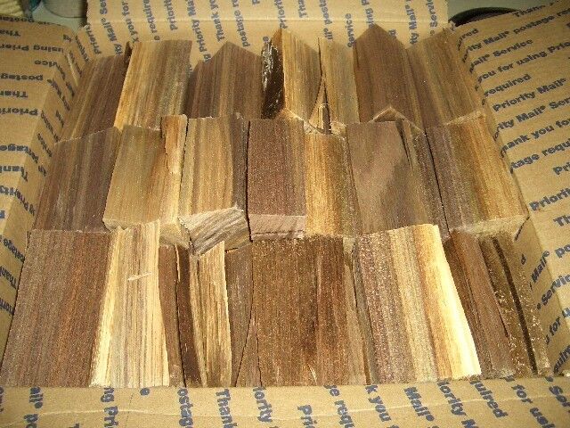 Black Walnut Wood Chunks for Smoking Grilling 14-20 lbs box Free Ship NO BARK!
