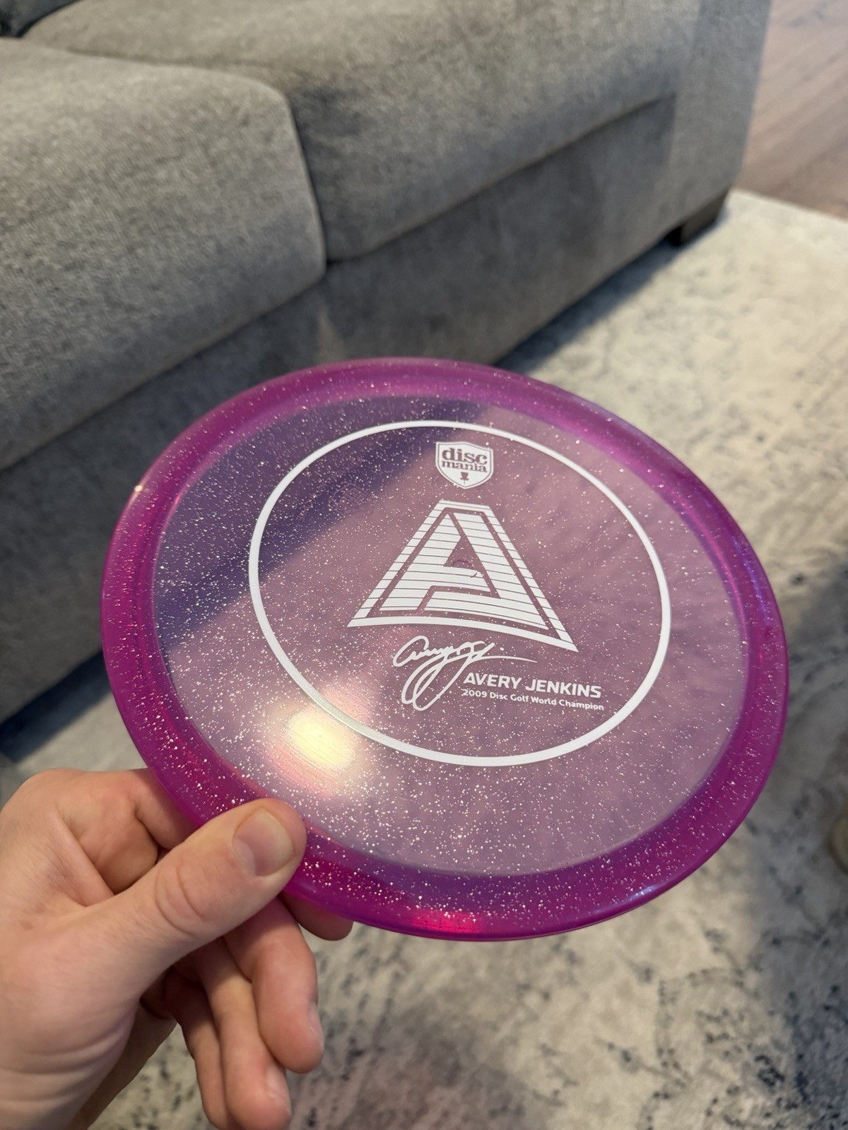 Discmania Metal Flake C-Line MD3 Flat & RARE Avery Jenkins Stamp Heavy Sparkle