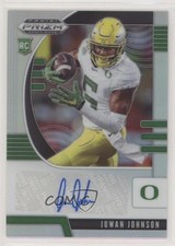 2020 Panini Prizm Draft Picks Rookies Silver Juwan Johnson #204 Auto 4l3
