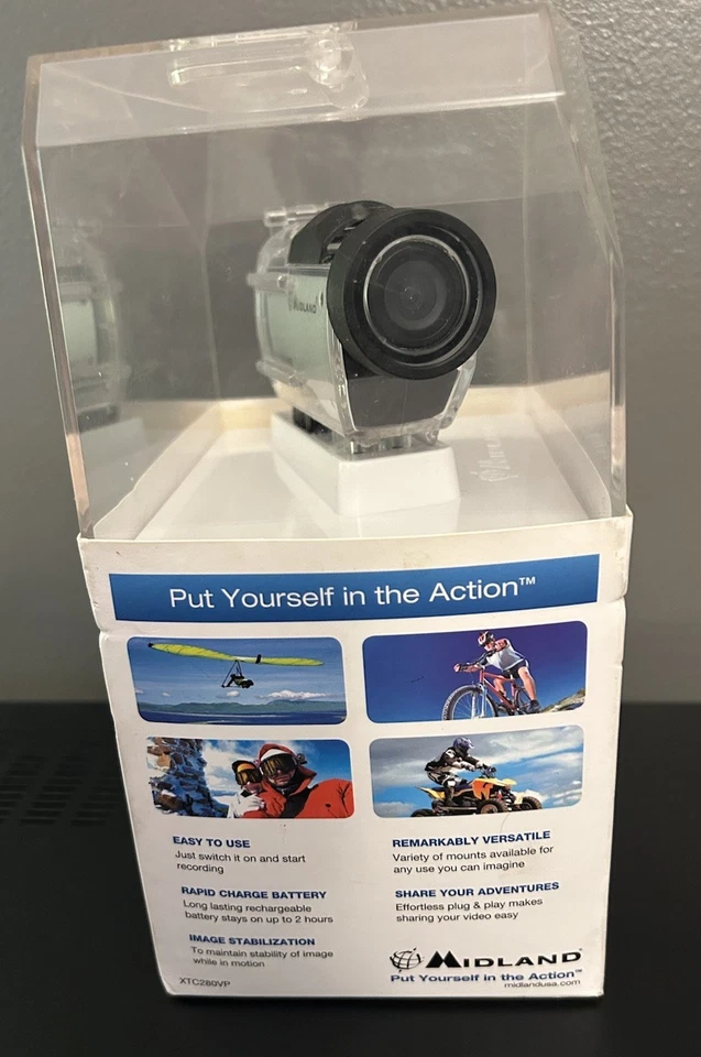 Midland XTC280 HD Action Video Camera Handheld Waterproof 1080p NIB - Image 3 of 4