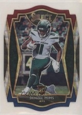 2020 Panini Select Premier Level Tri-Color Prizm Die-Cut Denzel Mims #163 0b3