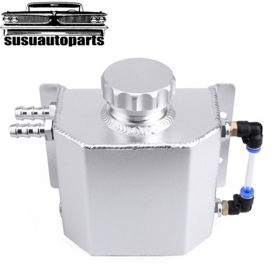 #ad New 1L Aluminum Radiator Coolant Overflow Bottle Recovery Water Tank Reservoir $21.80