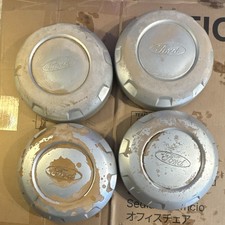 Set Of 4 Oem Ford Silvergray Snap-in Wheel Center Caps 6-lug Used