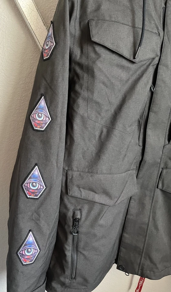 Volcom V.Co Men’s M Snowboard Jacket Jamie Lynn Series 15K mm 15K gm - Image 4 of 4