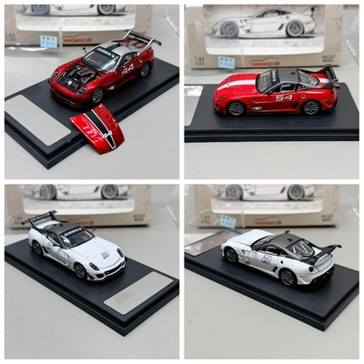 #ad 1:64 Rhino Model 599XX Racing Sports Model Diecast Metal Car with Openable Hood $33.90