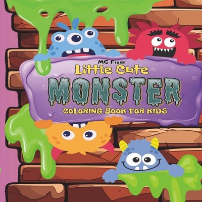 Little Cute Monster Adorable Collection of Otherworldly Creatures