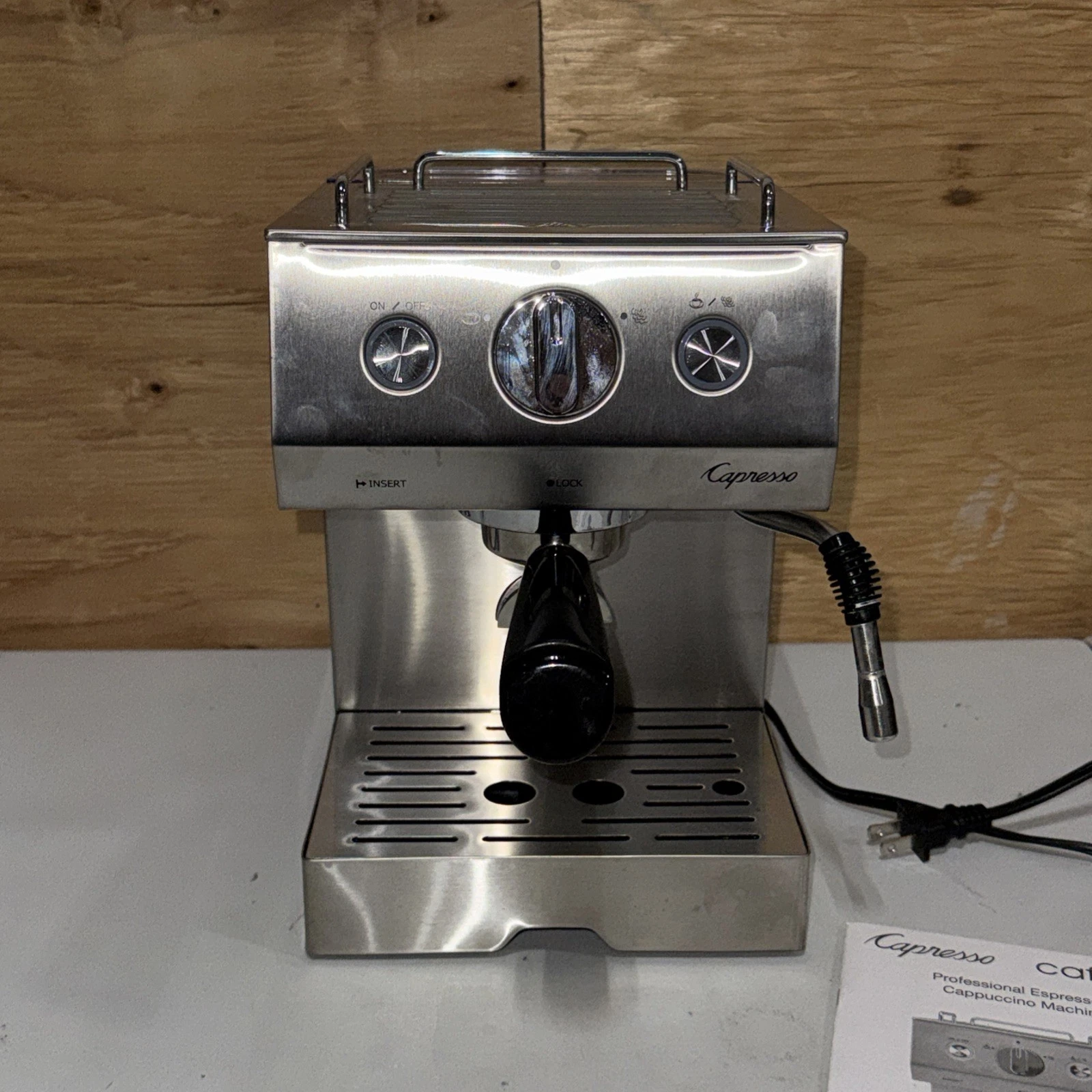 Capresso Café Select Professional Espresso & Cappuccino Machine 126.05 / E5