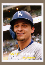 Corey Seager #37 Topps 1957 Baseball 2020-21 Topps Archives 