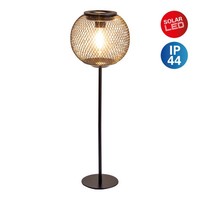 NäVe Solar-Gartenleuchte Led Mit DäMmerungssensor Geli 46,5 Cm Schwarz