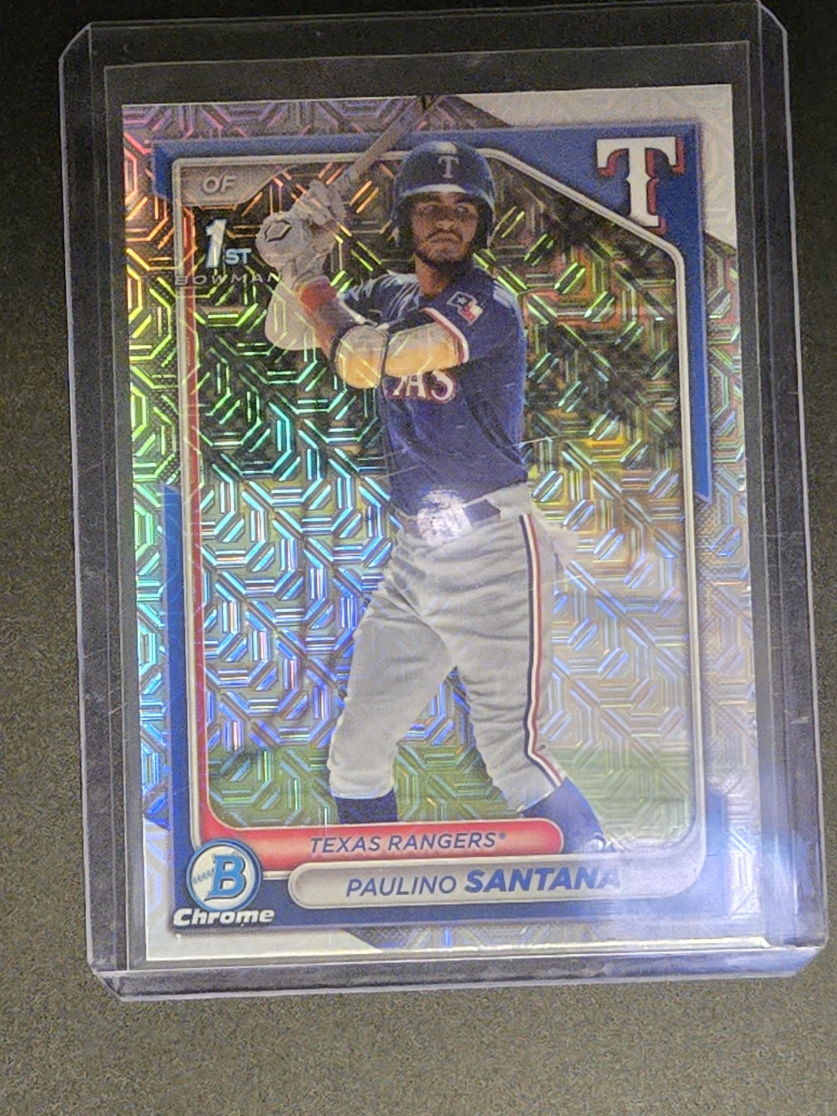2024 Bowman Chrome - Prospects Mojo Refractors #BCP-245 Paulino Santana