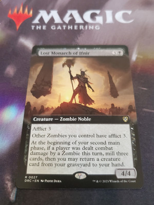 Mtg. Lost Monarch of Ifnir. Extended Art. Aetherdrift. Pack Fresh 