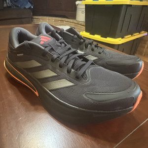 adidas Response 2 Men’s Cushioned Mesh Running Shoes Black/Orange US 11.5