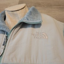 The North Face Youth Girls XL Blue Gray Fleece 1/4 Zip Pullover Jacket