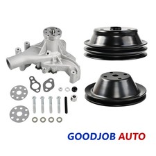 Lwp Long Water Pump 1 Groove Pulley 2g Crankshaft For Sbc Small Block 350 400