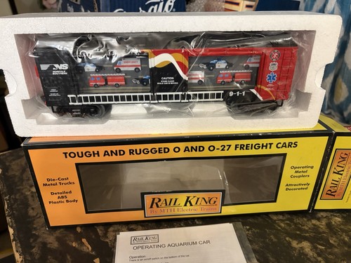 Coche de acción operativa MTH 30-79526 NORFOLK SOUTH FIRST RESPONDERS NUEVO EN CAJA CALIBRE O | Zustand: New