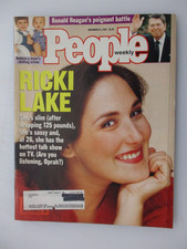 PEOPLE MAGAZINE NOVEMBER 21, 1994 RICKI LAKE RONALD REAGAN KILLER SUSAN SMITH