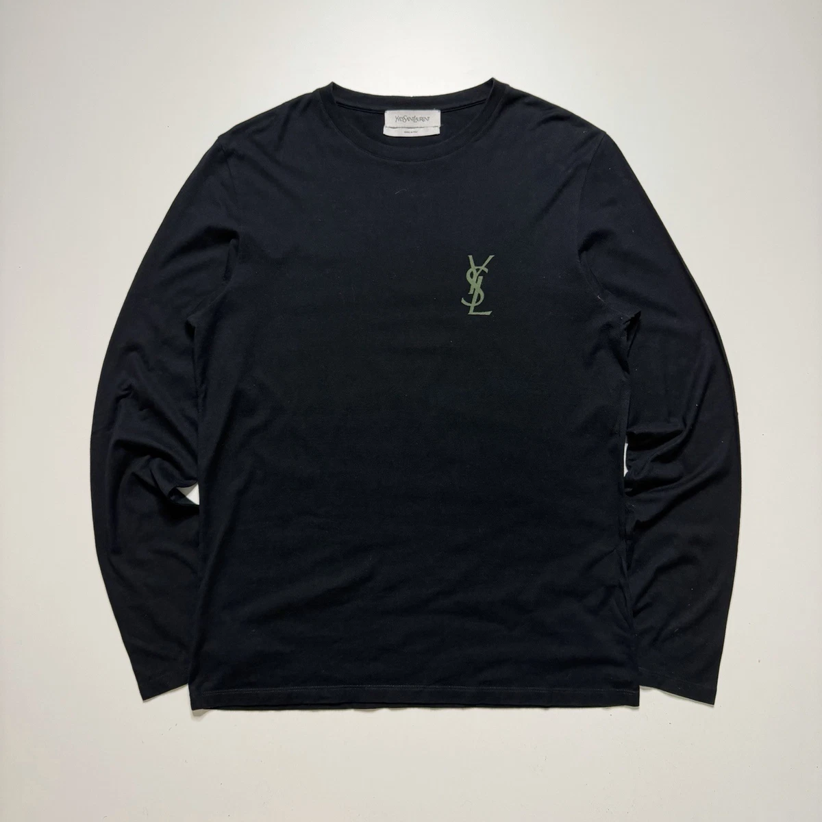 Yves Saint Laurent 長袖Tシャツ　archive Saint Laurent Long Sleeve T-Shirts for Men for sale | eBay